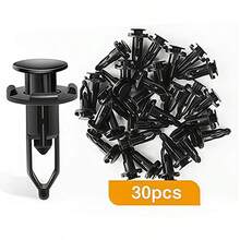 Bộ 6 kẹp cố định ô tô hỗn hợp, kèm bộ dụng cụ sửa chữa có ren chuyên dụng, phù hợp với tất cả các tấm cửa, chắn bùn, cản xe, kẹp chắc chắn không dễ bị lỏng, vật tư sửa chữa ô tô tại nhà thiết yếu. - ốc vít ô tô - Xem 14