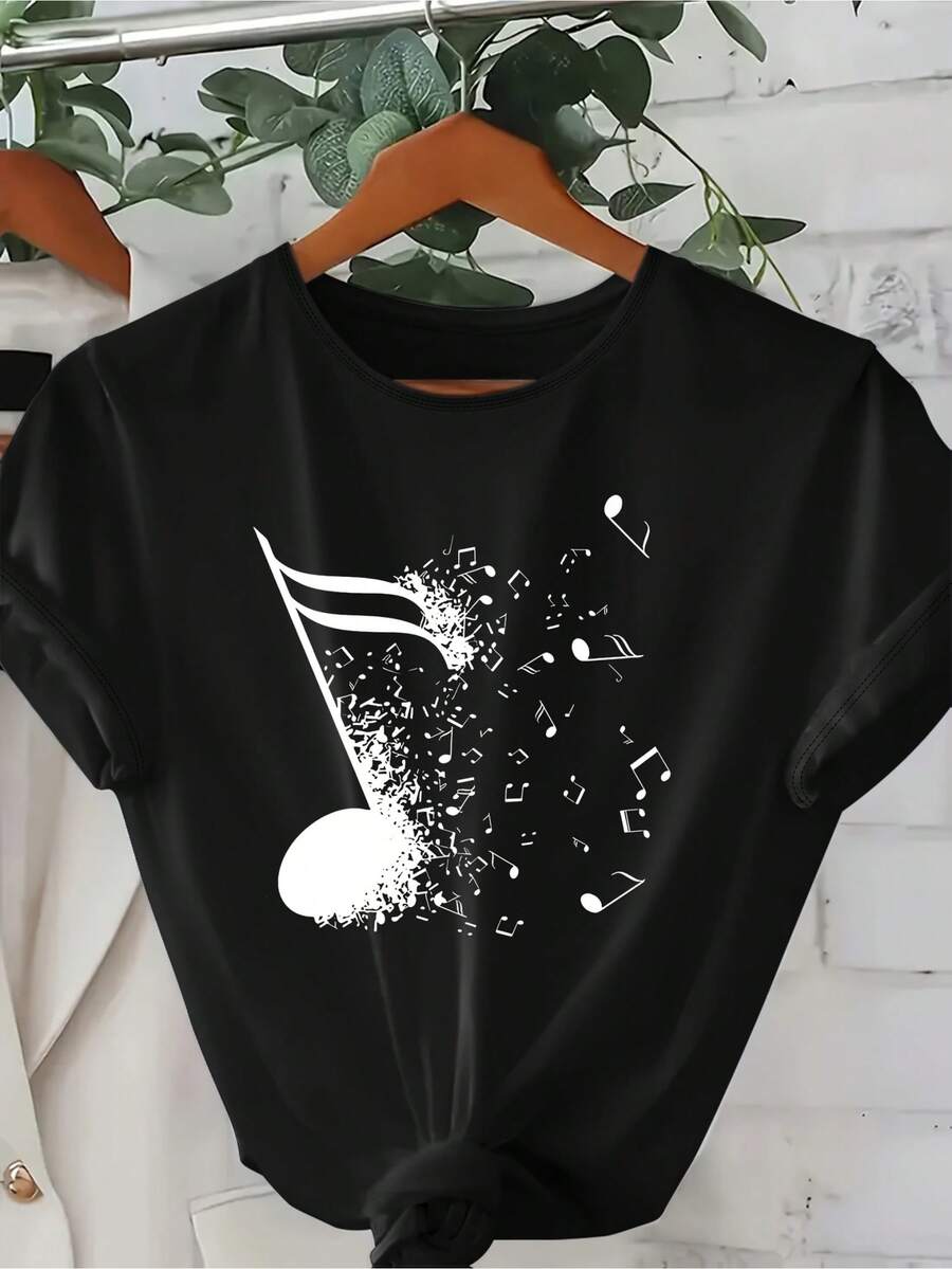 Women T-Shirts - Black - View 1