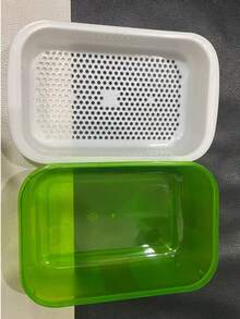 1 Set Bean Sprout Planter, Sprouting Device, Hydroponic Wheat Grass Planting Tray, Home Soil-Free Cultivation - Multicolor - View 8