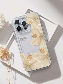 Shockproof Floral Elemt Fashion Hibiscus Floral Print Transpart Phone Case, Compatible With 13/11/17/17pro/16/14/15/15pro/15 Plus/15 Promax/7plus/8plus/X/Xs Max/Xr/11pro/12pro/13pro/14pro/12mini/13mini/11promax/12promax/13promax/14promax/14plus/17pro Max/17Air/6/6s Plus/7/8/16Pro/16plus/16promax/Se2/17promax And Galaxy/A54/A14/A12/A13/A15/A32/A33/A24/A52S/S20/S21/S22/S23/S24/S23Plus/S24ultra/S25/A15/A33/A23 Spring Gift.Holiday Accessories.Case Fundas Para Mag  Case Gifts For Women Valentine's Day Phone Case Cheap Holiday Special Offer Custom Phone Case Cheetah Print Phone Case - 多色 3 - 查看 10