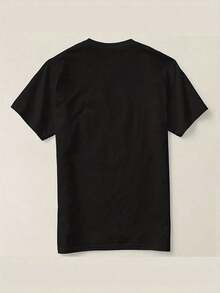 Camiseta Casual de Manga Corta para Mujer - Estampado de Letras en Español Celebrando la Neurodiversidad y Diseño de Rayos Solares Coloridos, Cuello Redondo en Lila Claro, Top de Primavera/Verano, Elasticidad Media, Lavable a Máquina, Camisetas para Damas, Ropa Casual| Camiseta Gráfica Divertida| Tela No Transparente - Negro - Ver 3