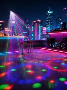 USB Powered Disco Ball Light - Multifunctional Indoor/Outdoor Crystal Magic Ball Projector Light, Suitable For Parties, Karaoke, Car, Birthday Decoration - Magic Ball - View 3