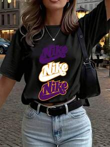 Women T-Shirts - Black - View 6