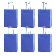 6/12 Túi quà tặng bằng giấy Kraft cổ điển, kích thước 22*16*8cm, kiểu dáng tối giản, thanh lịch, phù hợp làm quà tặng sinh nhật, đám cưới, quà doanh nghiệp, quà ngày lễ. - Xem 28