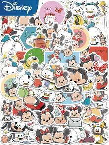 50 miếng dán hoạt hình chuột Mickey của Disney dùng cho laptop, vali, ván trượt, sổ lưu niệm, điện thoại, đàn guitar, hình dán graffiti ngộ nghĩnh. - A - Xem 2