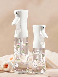 Bình xịt du lịch PET trong suốt họa tiết hoa tulip và nơ, có thể tái sử dụng, bình xịt phun sương đa năng cho du lịch và công tác, bình tẩy trang, bình xịt tóc tái sử dụng, bình phun sương liên tục, dùng để tạo kiểu tóc, vệ sinh, tưới cây, dưỡng ẩm da mặt. Quà tặng ngày lễ, quà Giáng sinh, quà Năm mới cho thầy cô, bạn bè, người yêu. - Nhiều màu - Xem 1