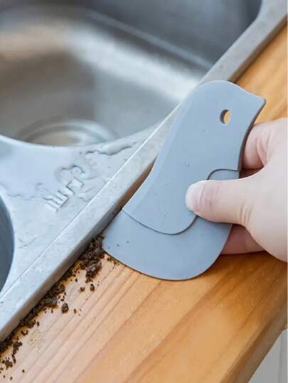 Cọ cạo dầu, hình chim cánh cụt, dụng cụ nhà bếp bằng silicon mềm để loại bỏ vết dầu mỡ, dùng trong làm bánh.