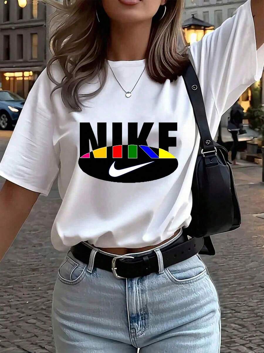 Dam-T-shirts - Vitt - Visa 1