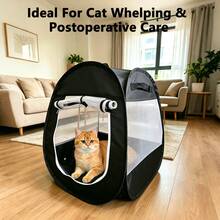 1pc Foldable Breathable Small Pet Playpen, Portable Outdoor Sports Fence, Suitable For Small Animals, Cats, Dogs, Small Pets - Multicolor - View 3