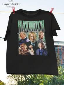 Haymitch Abernathy B1Ootleg Vintage T1S1Hirt, Woody HarrelS1on Fans S1Hirt, Woodrow Tracy HarrelS1on S1Hirt, AmeriC1An Actor S1Hirt - 黑色 - 查看 1