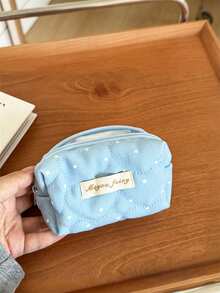 MEYOU FAIRY AGG,Borsa a conchiglia, Piccola borsa a cuscino fresca, Borsa per il trucco per donne, Borsa fodera interna, Borsa da viaggio portatile per il lavaggio, Borsa a mano, Borsa versatile per la conservazione dei prodotti per la cura della pelle, Astuccio per matite per studenti, Borsa per la conservazione di assorbenti igienici per donne, Regali per mamma e fidanzata - Multicolore - Visualizzare 21