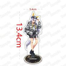 Mô hình nhân vật anime Uma Musume Pretty Derby dễ thương, hình chibi tàu vàng Mejiro McQueen Narita Brian Tokai Teio, cao 15cm, in hai mặt, trang trí bàn làm việc trong suốt, mô hình đồ chơi sưu tầm, quà tặng cho người hâm mộ ngựa nữ. - Nhiều màu - Xem 14