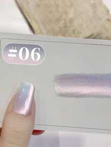 12ml 2026 春夏新款禮盒組,熱銷彩虹透明冰島極光紫金玻璃珠水晶貓眼凝膠指甲油。適用於四季、美甲與美容使用。包含底層塗料與頂層塗料,需使用 UV 燈固化。植物基凝膠指甲油組,適合初學者、居家、辦公室、通勤與約會。沙龍級效果,持久度可達 28 天。 - 彩色 - 查看 13