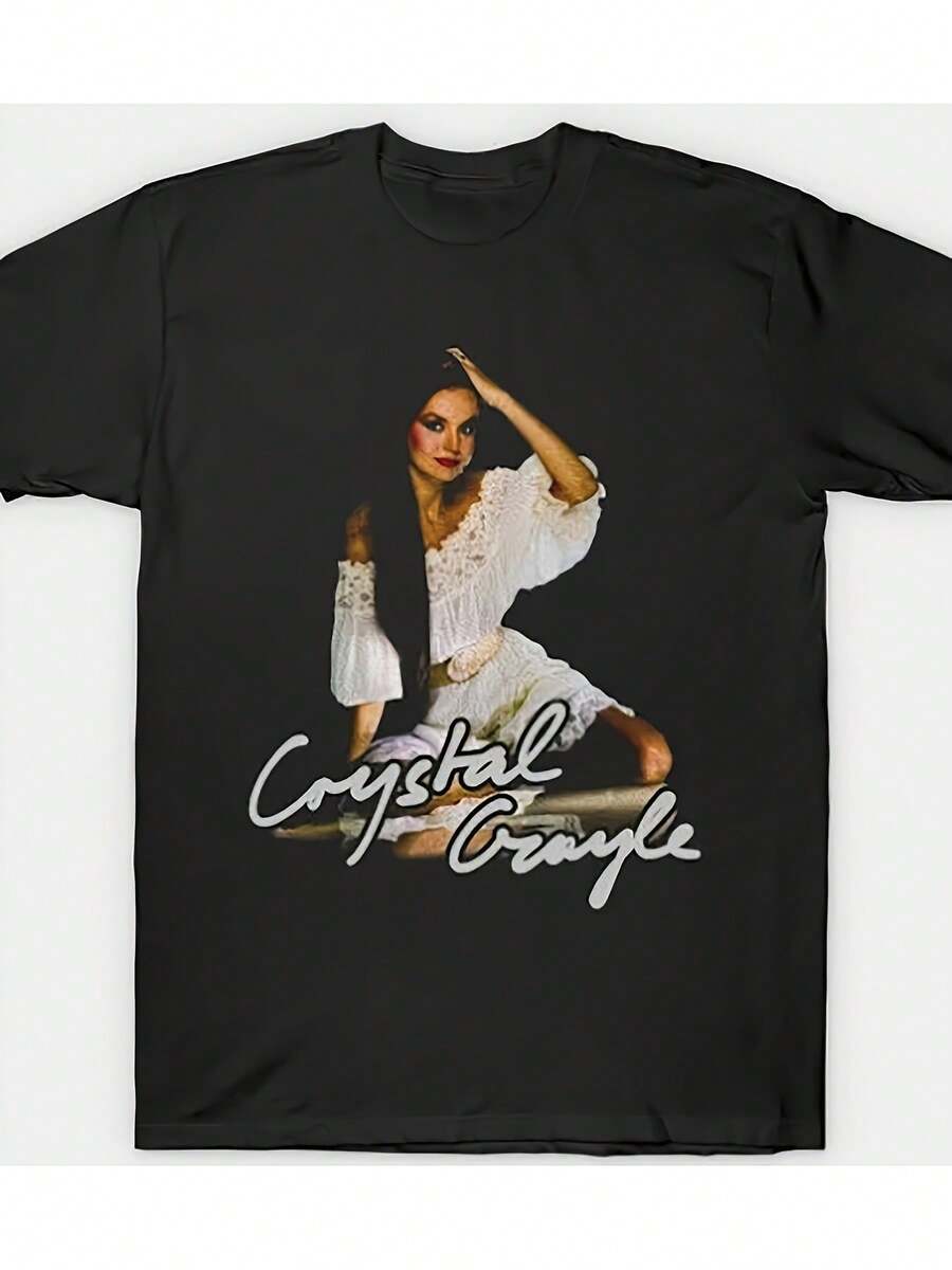 Unisex T-Shirts With A Celtic Crystal Pattern Print, Made From 100% Pure Cotton, Soft And Versatile. A Must-Have For Urban Casual Fashion, Suitable For All Seasons, Versatile For Any Occasion, Affordable For Everyday Wear, And A Perfect Gift For Fans And Friends. Ideal For Parties And Family Vacations, Suitable For Both Events And Daily Use. - 黑色 - 查看 1