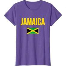Jamaican Flag Jamaica T-Shirt - Black - View 5