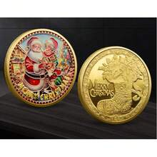 1pc Blind Box Commemorative Coin Random Style Collectible Coin Blind Bag/Collectible Blind Box Limited Edition Creative Holiday Gift Campus Stall Hot-Selling Item Fun Gift Unboxing Random Style Not Specified Please Do Not Purchase Thank You - Multicolor - View 8