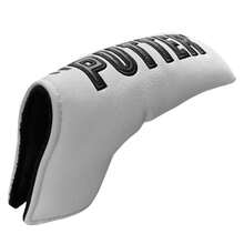 White With Black PU Leather Golf Wood Club Headcover, Premium Golf Accessory Suitable For All Brands - Multicolor - View 13