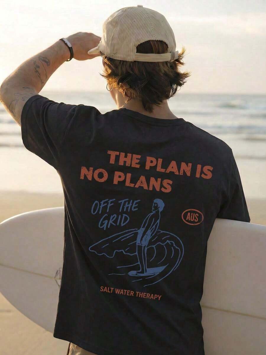 Men T-Shirts - Black - View 1
