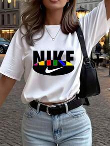 Dam-T-shirts - Vitt - Visa 6