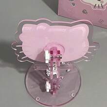Giá đỡ điện thoại/máy tính bảng đa năng có thể điều chỉnh, gập gọn, hình Hello Kitty của Sanrio, thích hợp để nâng hạ đồ dùng trên bàn làm việc. - A - Xem 9