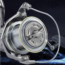 Máy câu PENN Metal NGK8000-14000, tỷ số truyền 4.8:1, 6+1 bạc đạn, lực kéo tối đa 25kg, kiểu máy câu ném xa, mạnh mẽ và chống ăn mòn, thích hợp cho câu cá biển. - Nhiều màu - Xem 9