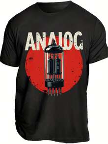 100% Thick T-Shirt - Black With Red Lantern Graphic - Breathable Summer T-Shirt For Everyday And Formal Wear - Essential Soft T-Shirt, Casual Wear, Bold Graphic Tee, Comfortable Fit, Streetwear Style, Geometric Pattern, Durable Construction, Crew Neck Top, Streetwear Lovers, Analog T-Shirt, Vintage Electronic Rave T-Shirt, Sequential Circuit T-Shirt, Van Der Graaf Generator Rock T-Shirt, Clothing - 黑色 - 查看 1