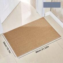 1pc Machine Washable Non Slip Doormat,Soft Absorbent And Stain Resistant Kitchen Rugs For Sink Hallway Bathroom And Laundry - Camel - View 16