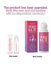 Random Delivery Of Anti-Slip Glue (New & Old Versions), Clothing & Skirt Anti-Flashing Anti-Slip Natural Adhesive, Non-Displaceable - A - View 12