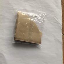 50/100/200张装V型咖啡滤纸，一次性咖啡/茶滤纸，适用于滴滤咖啡机，V01/V02尺寸，白色/棕色，每包50/100/200张，采用原生木浆制成，高品质且不含添加剂，适用于滴滤咖啡，居家及旅行使用。 - 彩色 - 查看 8