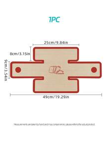 2 Tấm lót nướng silicon có tay cầm, chống dính, chịu nhiệt dùng cho khay nướng bánh mì, an toàn khi rửa bằng máy rửa chén, đồ dùng nhà bếp gia đình - Xem 12