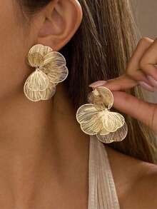 1 Đôi bướm rỗng, phụ kiện thời trang và thanh lịch, trang sức đa năng cho các bữa tiệc mùa hè. - Nhiều màu - Xem 1