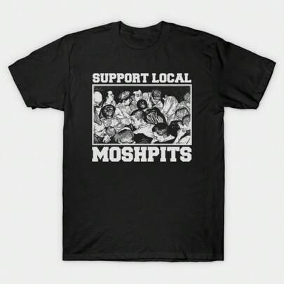 Uni Summer Short-Sleeved T-Shirt In Pure Cotton, Support The Local Moshpit - T-Shirt In Support Of The Local Music Of Metamorphatic,,Haut Printemps,été Femme Vêtement,été Femme Vêtement,Haut Femme,Teeshirt Femme,Y2k,Maija,,Collier,Robe Femme,White T-Shirt,Nourris Top Chiot Aujourd'hui,Robe Plage,,Robe Femme été,Robe Longue,Robe Soirée,Bas étéensemble été Ado,Ensemble Homme,Homme Vêtement,Six Seven,Kamis Homme GLVI