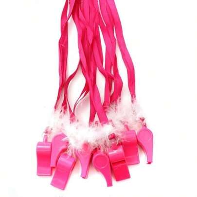 Bộ 5 chiếc còi đeo cổ - Đồ chơi còi quà tặng tiệc tùng HOTTIE WHISTLE, còi đeo cổ đơn, thích hợp cho đêm tiệc - Tiệc bãi biển - Dụng cụ tạo tiếng ồn và cổ vũ, còi bóng đá World Cup, còi huấn luyện, còi quản lý, còi giao thông, còi trọng tài.