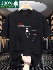 Estilo unisex, 100% algodón puro. - Negro - Ver 7