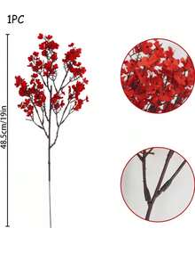 3pcs 4th Of July Decorations Patriotic Artificial Red White Blue Dried Flower Bouquet, Lifelike Fake Flowers Suitable For Independence Day, Memorial Day, Home Dining Table Centerpiece, Party Floral Decor - Multicolor - View 13