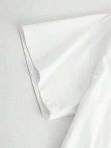 100% Algodón Química Ciencia Estudiante de Química Tubo de Ensayo Camiseta Divertida 180g Suave y Agradable para la Piel - Blanco - Ver 3