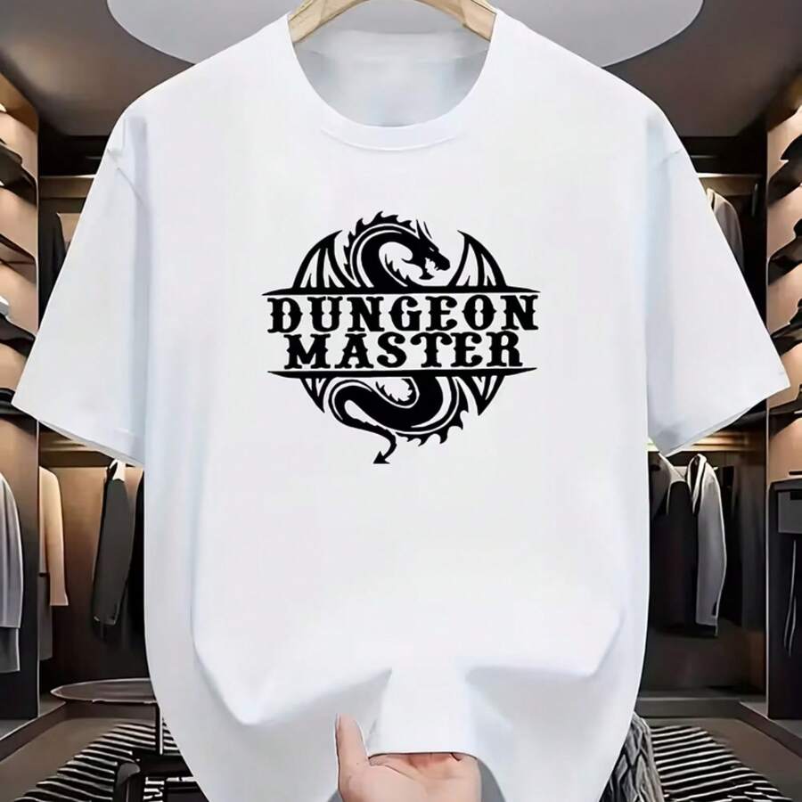 Printed T-Shirt For Men And Women - White - View 1