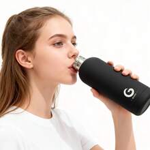 1 bình nước BIGRD 500ml/16.9oz bằng thép không gỉ, cách nhiệt chân không, hai lớp, chống rò rỉ, miệng hẹp, giữ nóng và lạnh, thích hợp cho phòng tập thể dục, trường học, thư viện, văn phòng, ô tô. - Nhiều màu - Xem 10