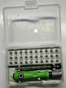 32-In-1 Precision Screwdriver Set, Portable Mini Magnetic Flathead & Screwdrivers, Suitable For Car, Furniture, Smartphone, Camera And Small Tool Repair, Christmas & Halloween Gift, Home Improvement > Tools > Hand Tools > Screwdrivers & Nut Drivers > Screwdriver Kits - C - View 13