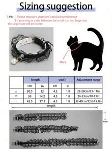 1件精致蕾丝可爱猫项圈，温柔简约甜美设计，精细蕾丝面料触感柔软，舒适贴合宠物颈部，适合各种年龄和体型的猫咪，是居家、户外、摄影等场合的理想之选。 - 彩色 - 查看 3