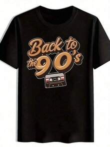 Men's T-Shirts, Gifts For Men, Men's Clothing, 90s Vintage Cassette Graphic Shirt, Funny Graphic T-Shirt, Beach Party, Surfing, Picnic, Gift, Airport Outfit, Spring, Women's Coordination Sets, Summer, Simple Summer Outfits, Summer Coordination Outfit, Ball Gowns, Autumn, Winter, All-Season Clothing, Birthday Dress, Party Outfits, Rave Outfit, Women's Office Wear, Curvy, Casual Outfits For Women, Women's Gym Wear, Stylish Resort, Classic Unisex Graphic T-Shirt, Funny Graphic T-Shirt, Beach Party, Surfing, Picnic, Gift, Airport Outfit, Spring, Women's Coordination Sets, Summer, Simple Summer Outfits, Summer Coordination Outfit, Ball Gowns, Autumn, Winter, All Season, Birthday Dress, Party Outfits, Rave Outfit, Office Dress BAXN - Black - View 1