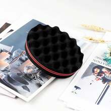 1pc Double-Sided Hair Styling Sponge Tool, Suitable For Afro Curly Hair, Braids, Waves And Curls, Unisex For Short Or Long Hair Styling - A - View 8