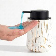 Bình đựng sữa tắm để bàn có vòi bơm - Bình đựng xà phòng và sữa tắm hiện đại, bình đựng xà phòng rửa tay dạng lỏng cho phòng tắm, bình đựng nước rửa chén cho nhà bếp, đầu bơm dễ nhấn. - Chai bạch kim với vòi bơm kem dưỡng da màu đen. - Xem 6