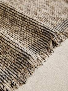 1 chiếc chăn phủ sofa bằng vải chenille, kiểu dáng Bohemian, chống bụi, chống bám bẩn, chống phai màu, bảo vệ sofa khỏi vết cào của mèo, phù hợp cho mọi mùa, có thể giặt máy. - Màu be - Xem 8