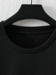 Men's T-Shirts For Spring And Summer - Black - View 4