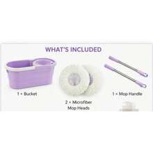 1 Spin Mop Set With 1 Mop And 1 Bucket - A - View 2