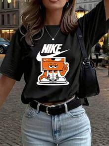 Women T-Shirts - Black - View 6