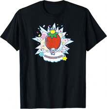 Camiseta con el ranking de personajes de Strawberry King 2025 - Negro - Ver 6