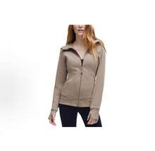 Lululemon Women's Define Jacket Nulu™ | Buttery-Soft Weightless Fabric | Slim Fit Streamlined Athletic Zip-Up | Luxury Studio-To-Street Performance Outerwear - 駝色 - 查看 4