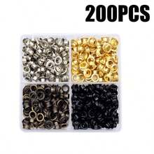 Metal Punching Tool Set, Including Grommets, Professional Multifunctional Artificial Leather Punching Tools, Suitable For Punching Belts, Metal Rings, DIY Leather Crafts, Eyelets, Binding Machines, Labels, A4 Paper, Hanging Ropes, Multi-Purpose Office Punching Tools - Set - View 13